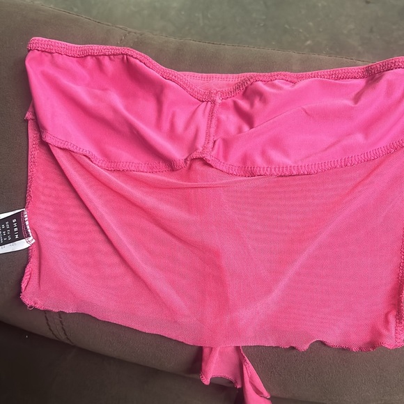 Pink Sheer tube top - Picture 3 of 3